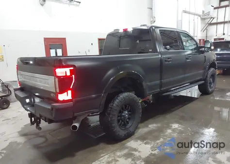 2021 Ford F-250 Platinum z USA, uszkodzony, nr VIN 1FT7W2BN7MEC38356